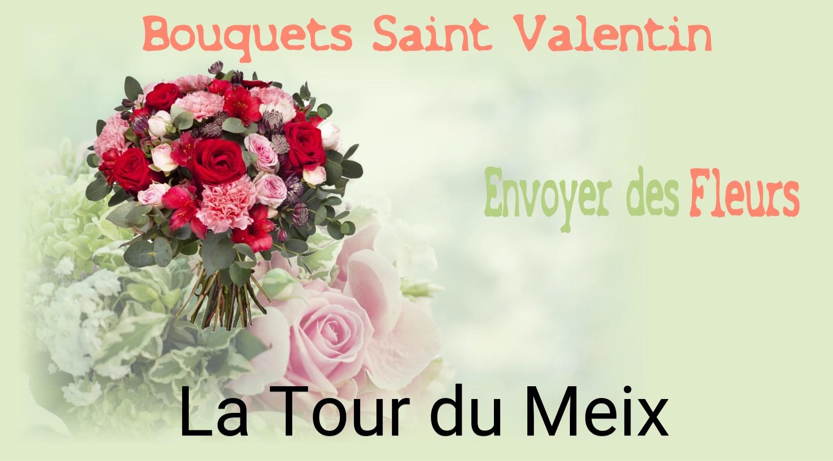 Roses de Saint-Valentin livrées à La Tour-du-Meix